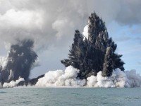 Извержение подводного вулкана